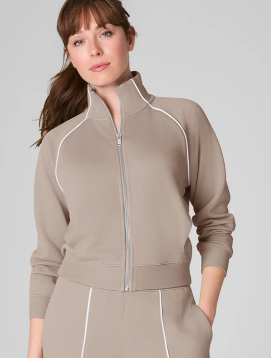 Spanx Air Pique Track Jacket