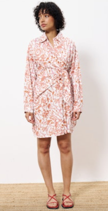 FRNCH Poeiti LS Shirt Dress