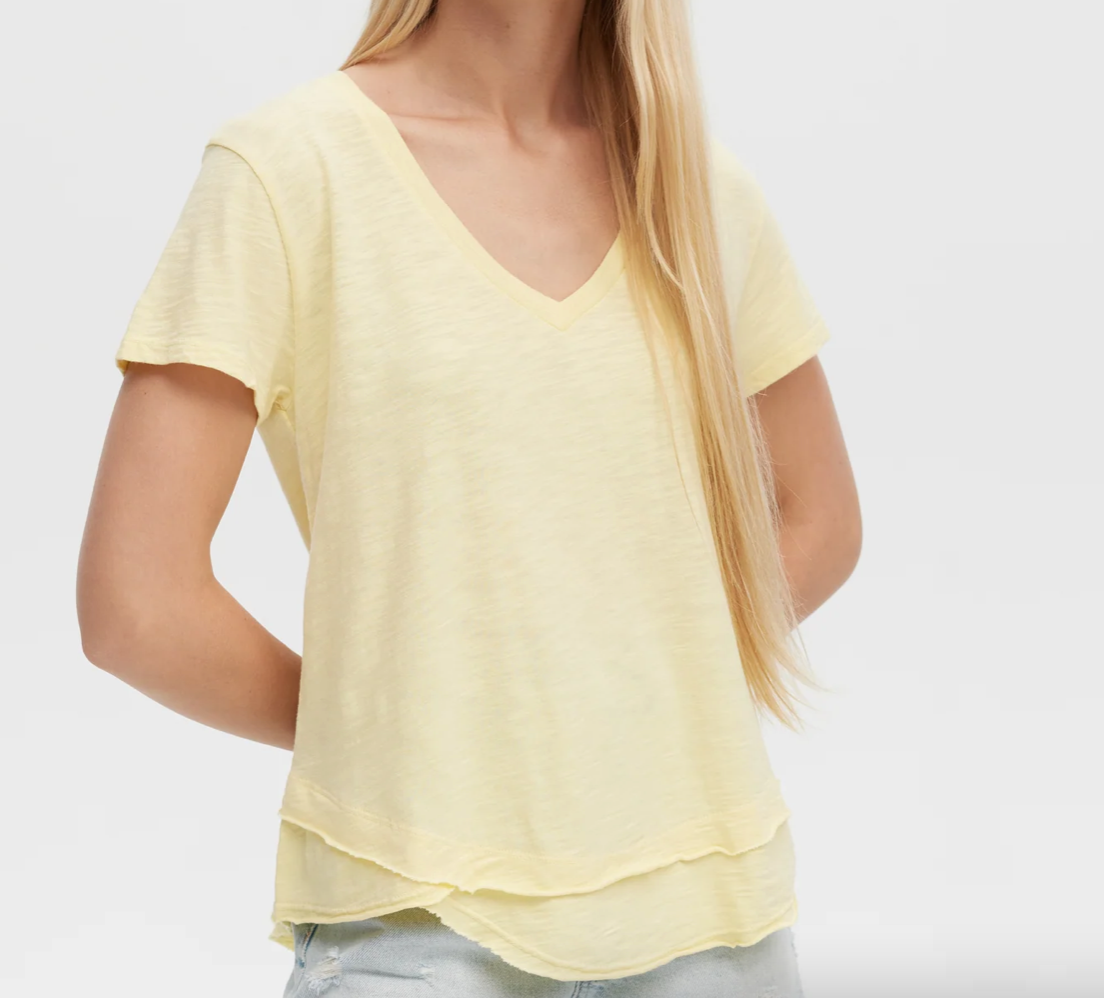 CHRLDR Ava Mock Layer T-Shirt