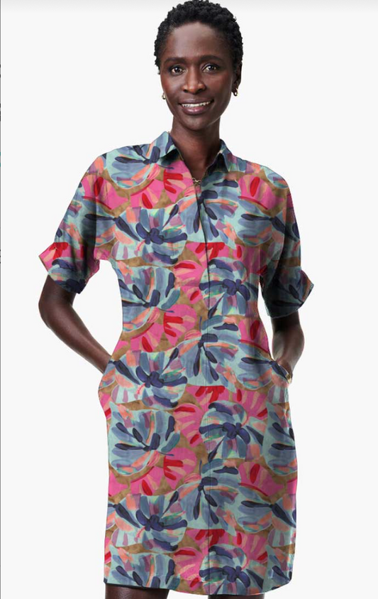 Nic + Zoe Firework Foliage Devon Dress