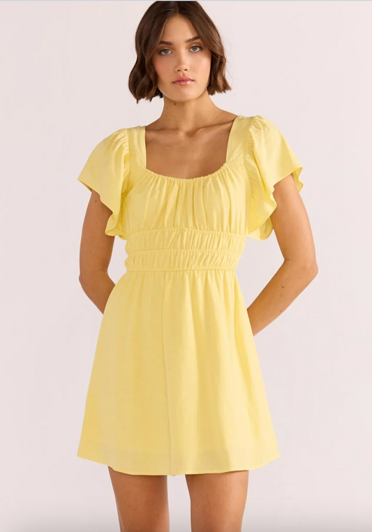 MINKPINK Ophelia Flutter Mini Dress