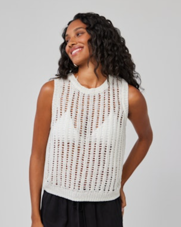 Bella Dahl Crew Neck Vest