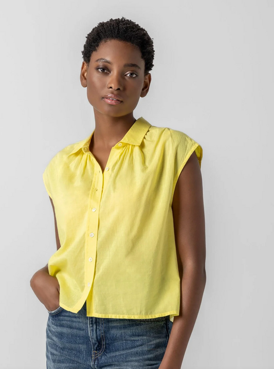 Lilla P Short Sleeve Button Down
