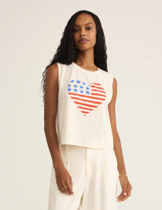 Z Supply Stars & Stripes La Mer Tank