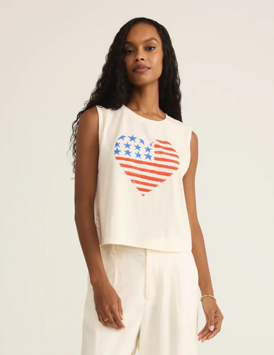 Z Supply Stars & Stripes La Mer Tank