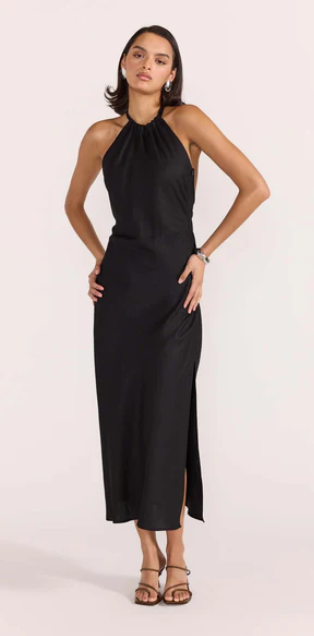 Staple The Label Amana Halter Bias Dress