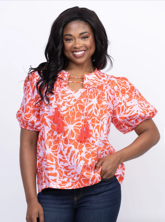 Tyler Boe Margarita Linen Top