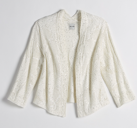 Nic+Zoe Subtle Sequin Cardigan