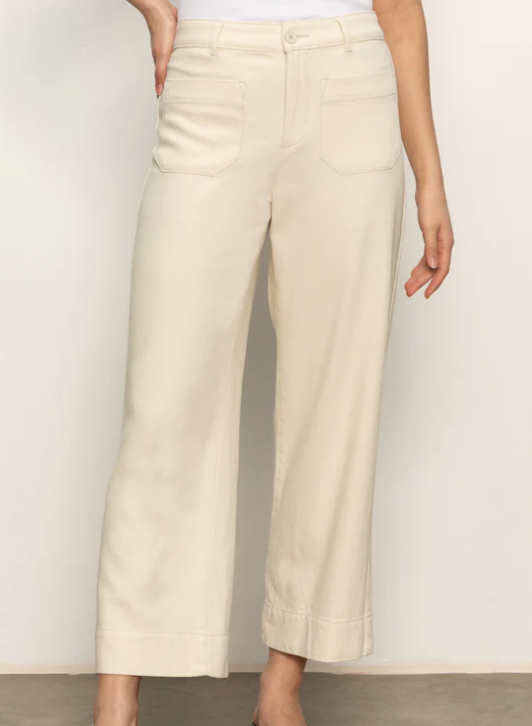 Sanctuary Soft Marine Wide Leg Crop Pant
