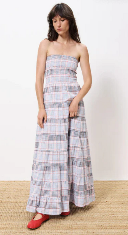 FRNCH Dalel Strapless Maxi Dress