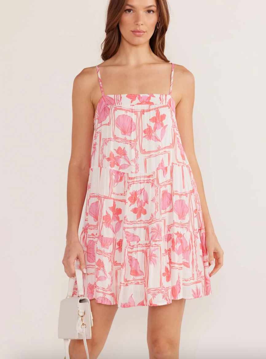 MINKPINK Bria Tiered Mini Dress