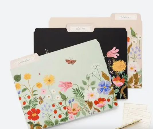 Rifle Paper Co File Folder Set