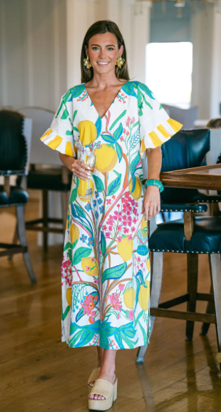 House of MBR Poppy Long Dress