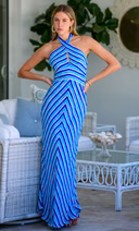 Elizabeth James Simone Halter Dress