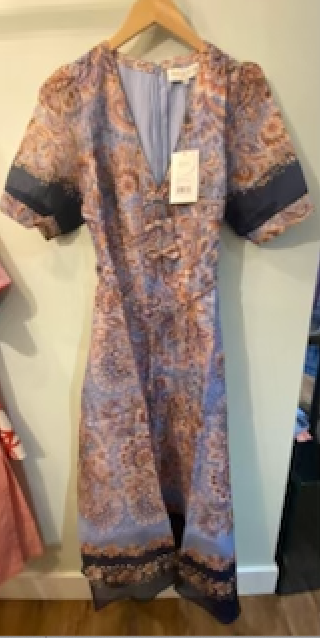 Hale Bob V Neck Maxi Dress