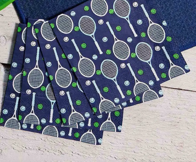 Rock Flower Paper Cocktail Napkin