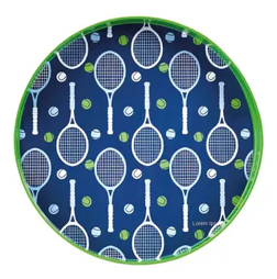 Rock Flower Paper Round Tray