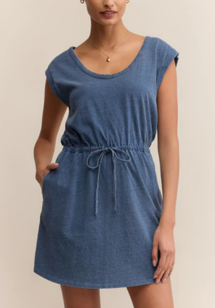 Z Supply Dayshift Denim Mini Dress