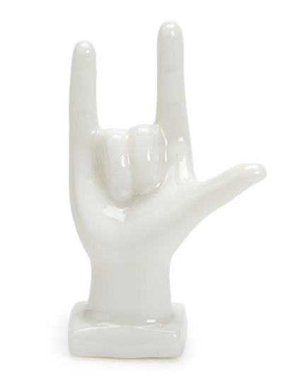 Two's Company I Love You Hand Gesture