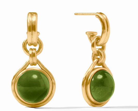 Julie Vos Solara Hoop & Charm Earring