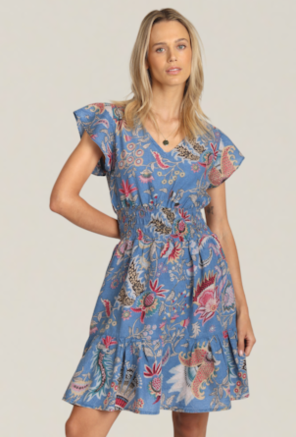 Dylan Laurel Ruffle Dress