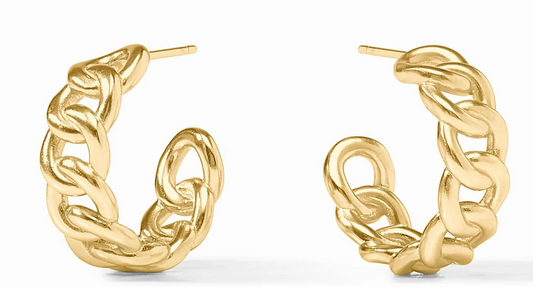Julie Vos Dolce Gold Hoop Earrings