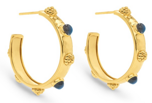 Capucine De Wulf Cleopatra Hoop Earrings