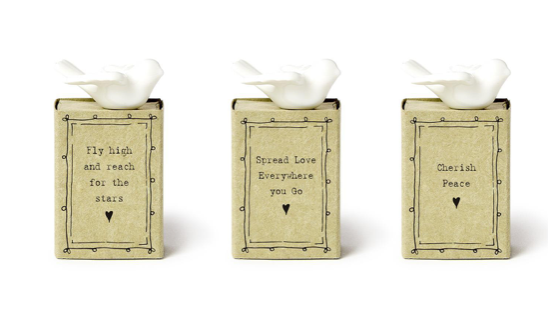 Two's Company Dove Matchbox