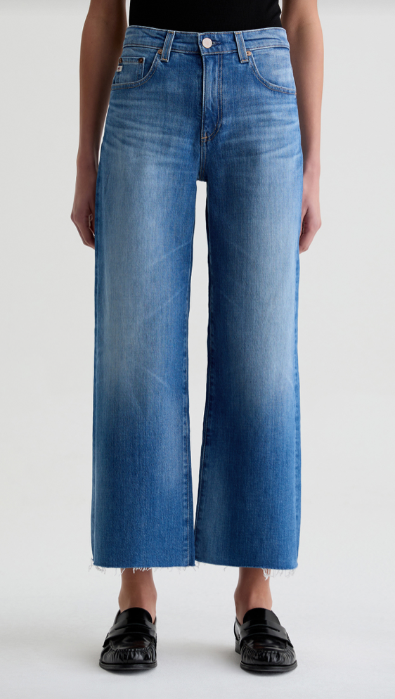 AG Jeans Saige Wide Leg Crop
