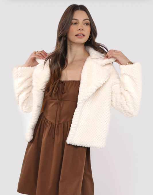 Sadie & Sage So So Soft Faux Fur Coat