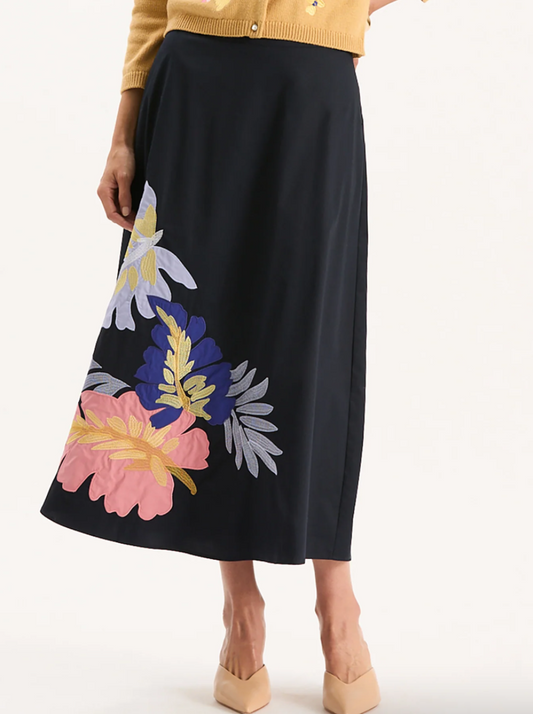 Tyler Boe Valentina Applique Skirt