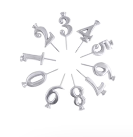 Mariposa Number Candle Holder Set