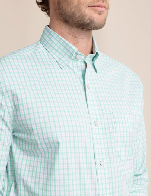 Southern Tide Charleston Broad Creek Plaid LS Shirt