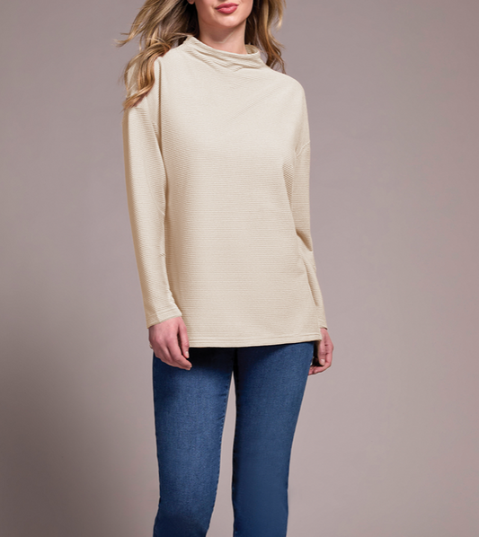 Tribal Funnel Neck Tunic