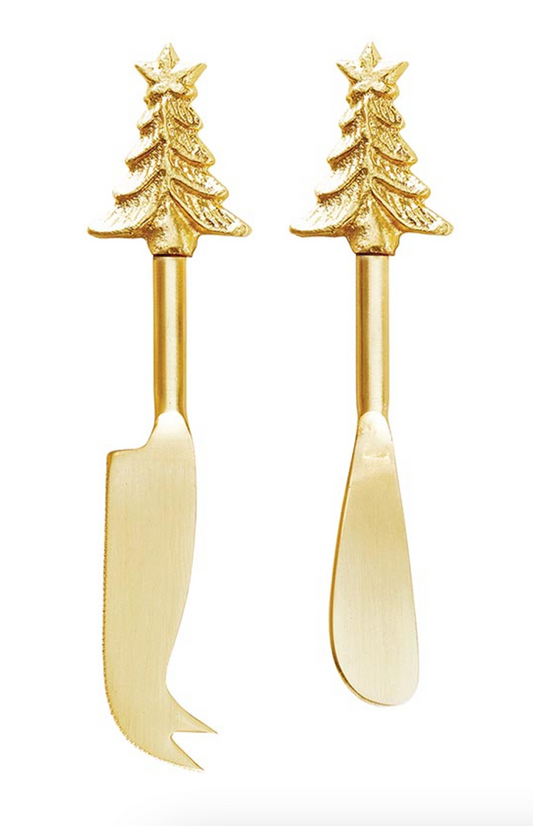 Santa Barbara Design Tree Cheese Knives