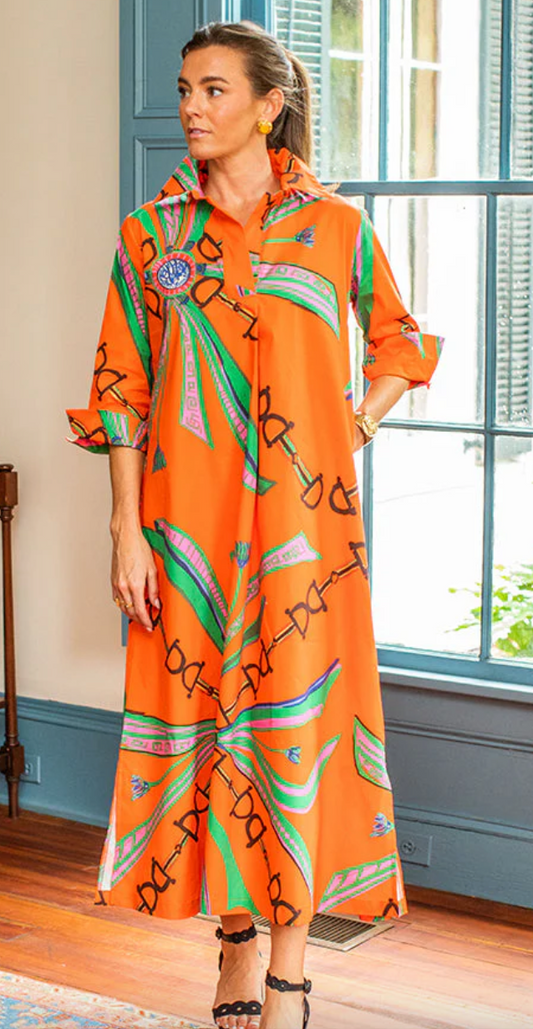 House of MBR Estate Long Dress