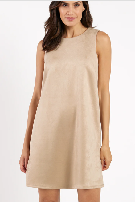 Jude Connally Holly Faux Suede Dress
