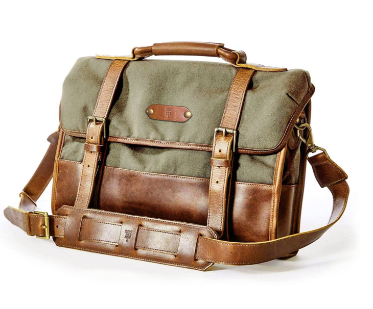 Tom Beckbe Canvas Messenger Bag