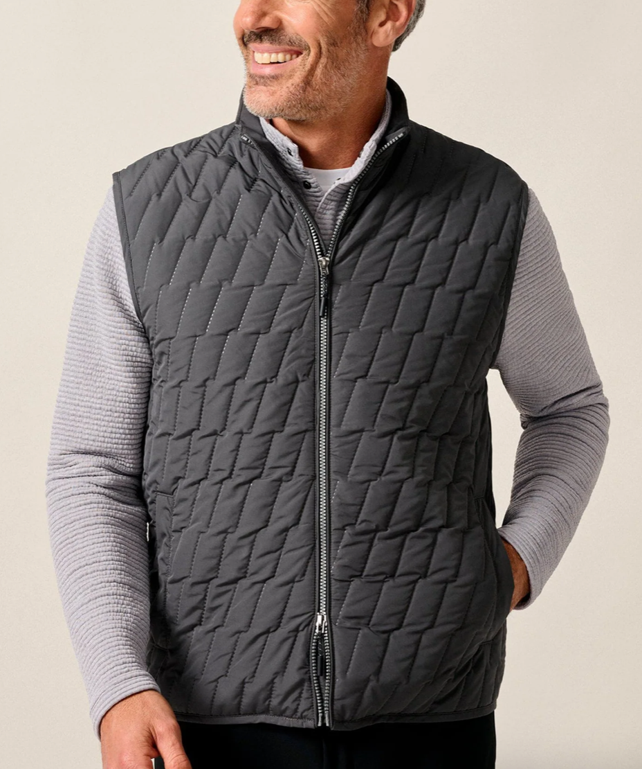 johnnie-O Belfry Quilted Puffer Vest