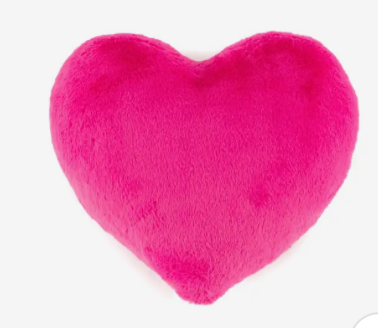 Shiraleah Jovi Heart Pillow