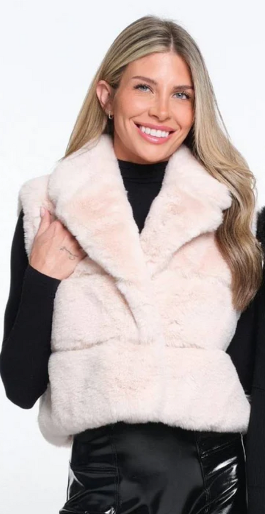 Kelli Kouri Faux Fur Vest
