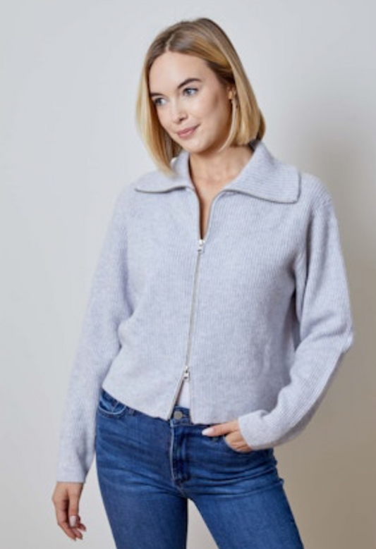 Design History Double Zip Cardigan