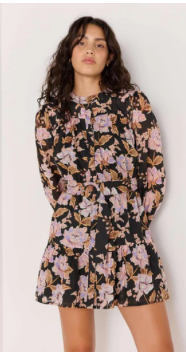 MINKPINK Willow Belted Mini Dress