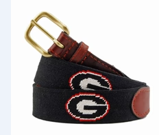 Smathers & Branson Needlepoint Belt