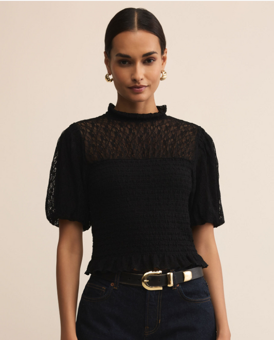 Z Supply Glimpse Lace Top