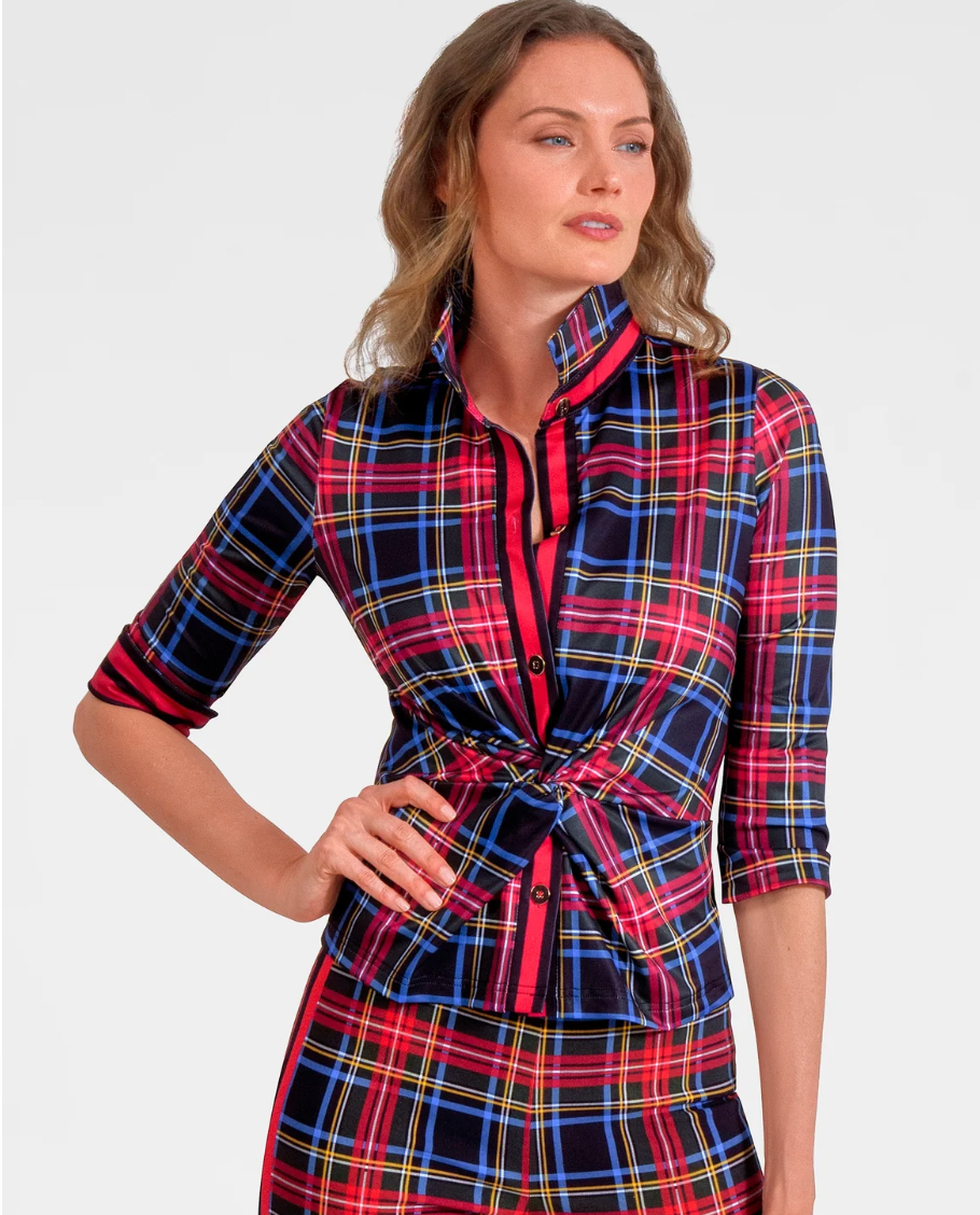 Gretchen Scott Twist & Shout Top