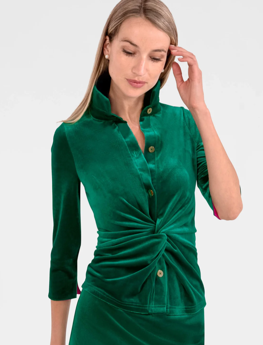 Gretchen Scott Twist & Shout Top