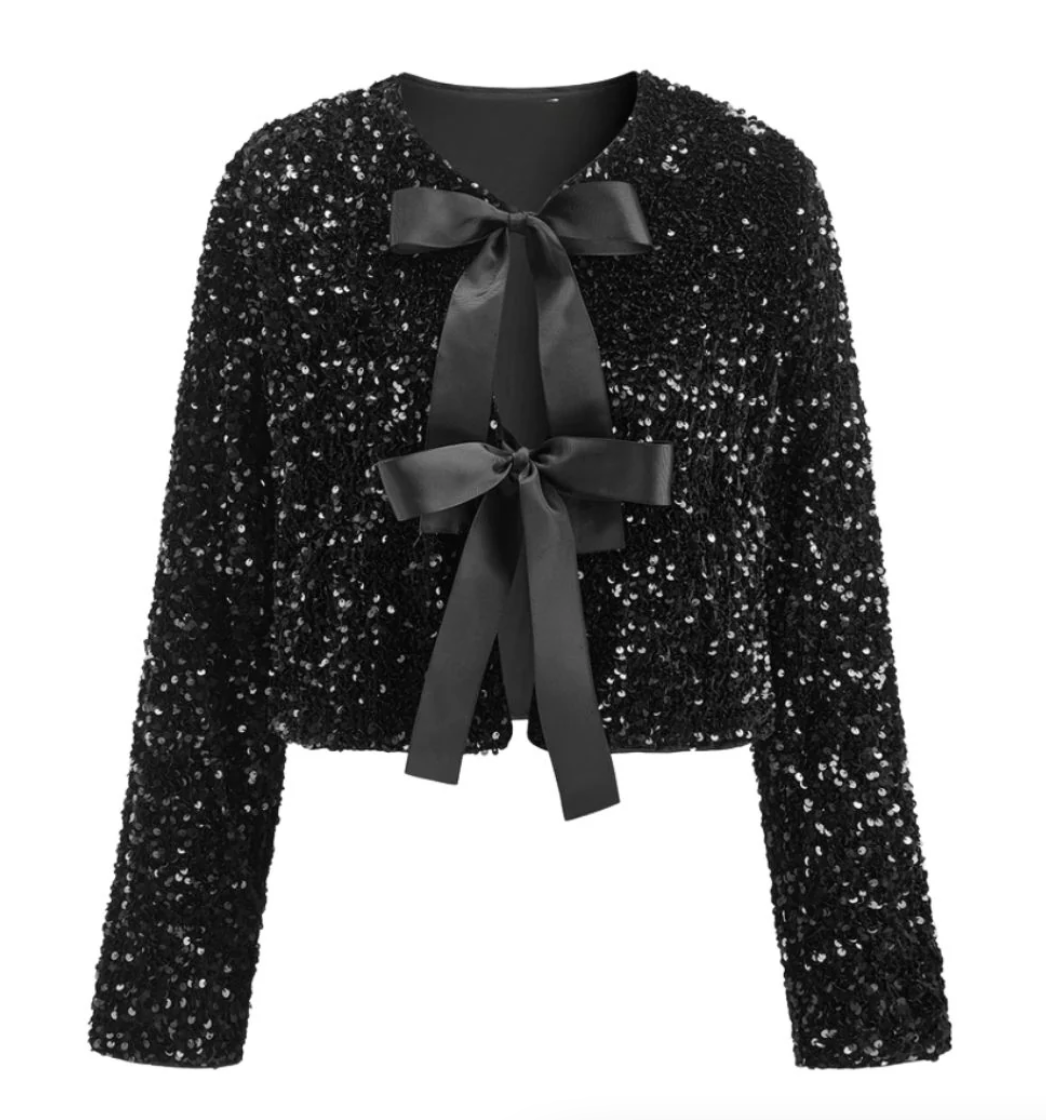 Burgess The Britt Sequin Jacket