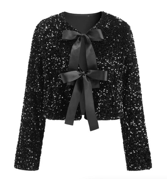 Burgess The Britt Sequin Jacket