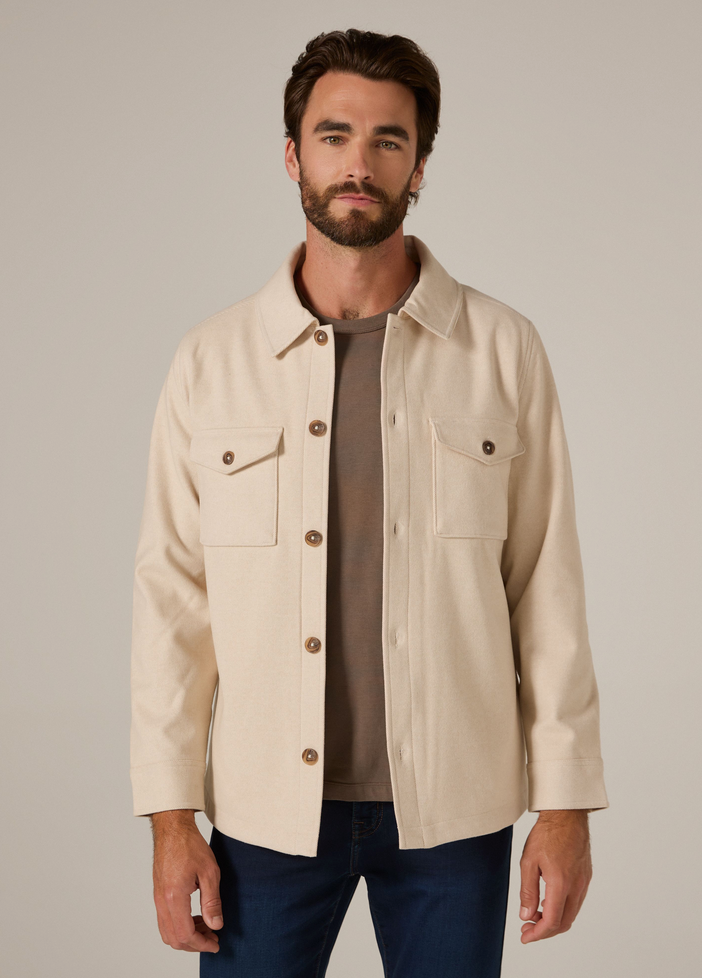 7 Diamonds Craftsman Twill Shacket